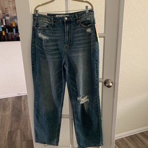 NWT - Tinseltown Distressed Baggy Jeans, Sz15